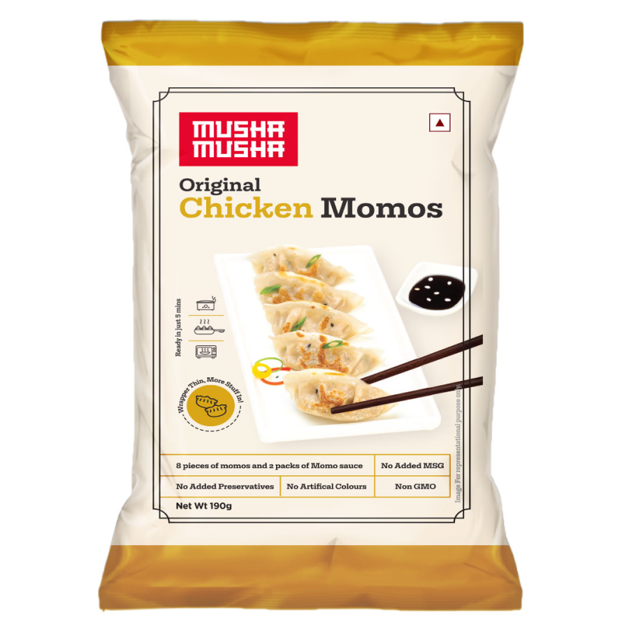 Original Chicken Momos - Gadre Premium Seafood