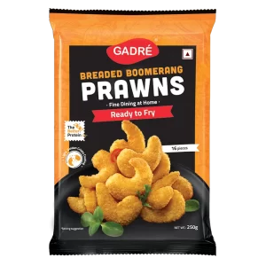 Gadre Breaded Boomerang Prawns